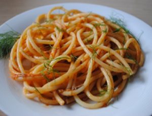 Bucatini alla Amatrician